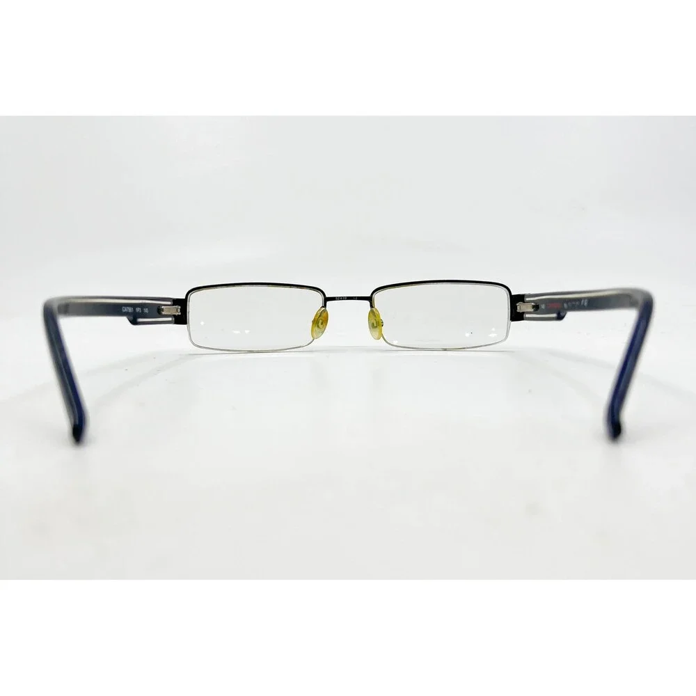 Carrera CA7561 1P3 Black Rectangular Eyeglasses Frames 52-19-140 Womens Eyewear